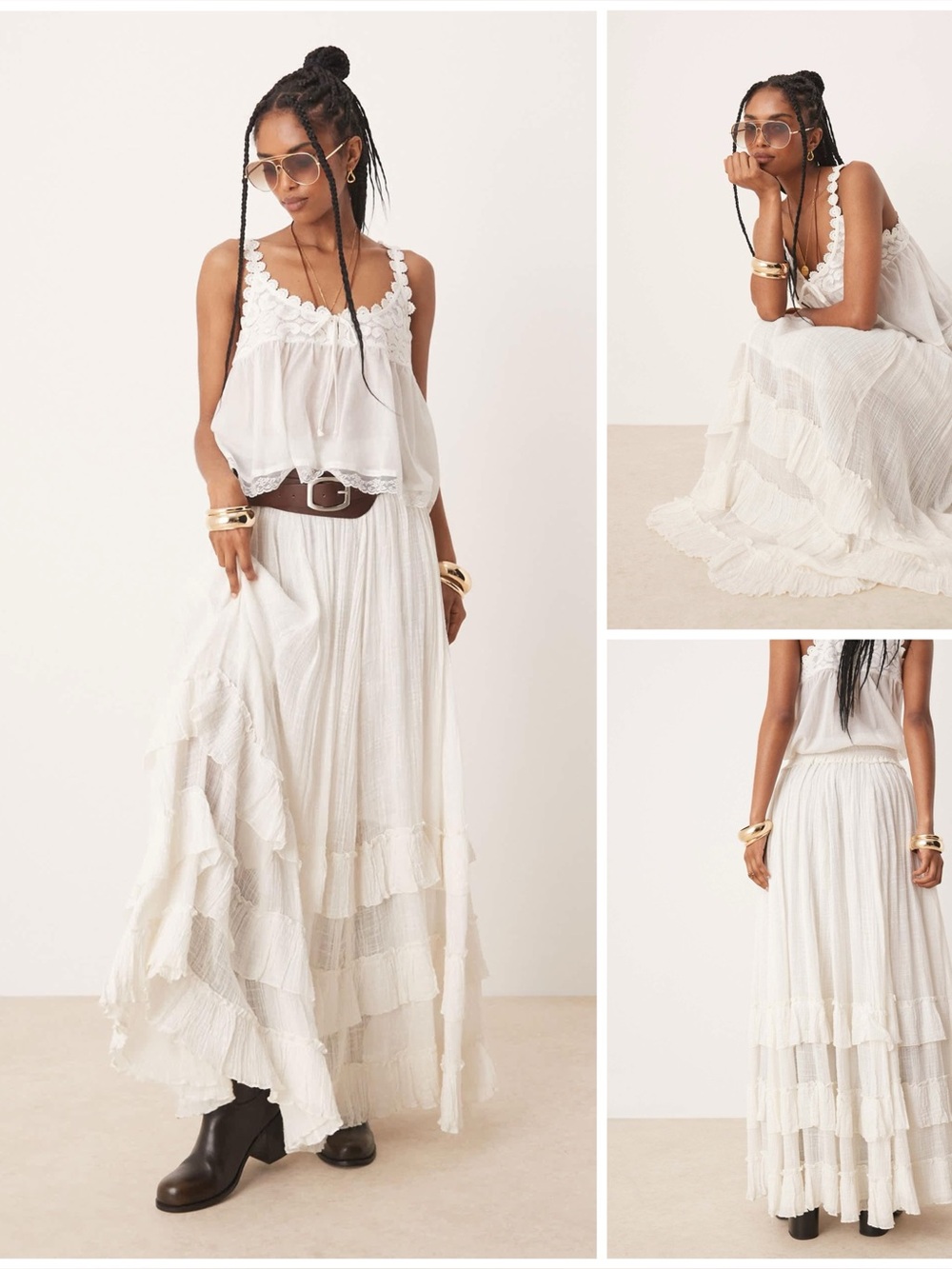 𝓯𝓹 Free People ~ FP One Brynn Maxi Skirt